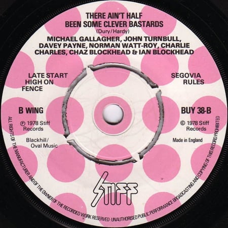 Ian Dury And The Blockheads - Hit Me With Your Rhythm Stick