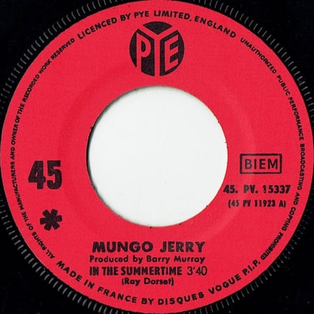 Mungo Jerry - In The Summertime