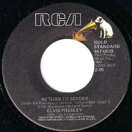 Elvis Presley - Return To Sender