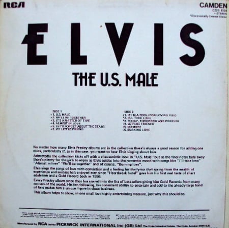 Elvis Presley - The U.S. Male