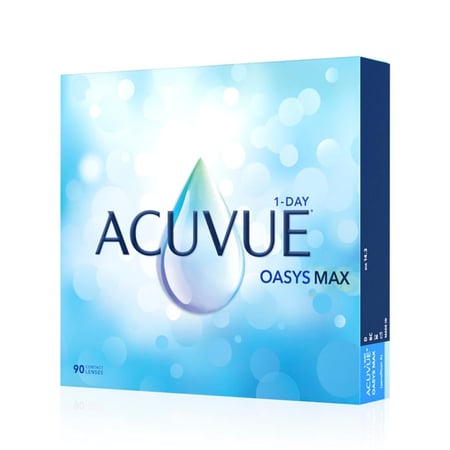 اكيوفيو أوسيس ماكس 1 داي - عبوة من 90 عدسة