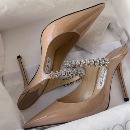 حذاء جيمي شو كرستال