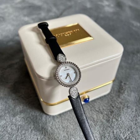 ساعة بوشرون جلد