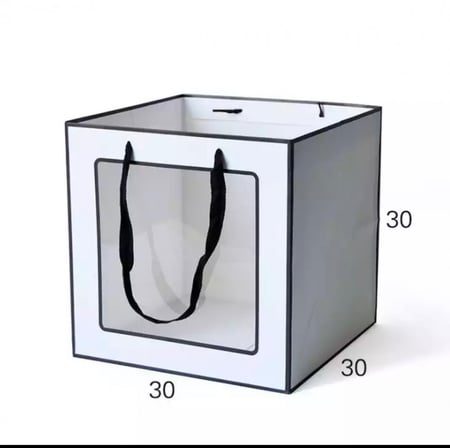 اكياس هدايا نافذه شفاف