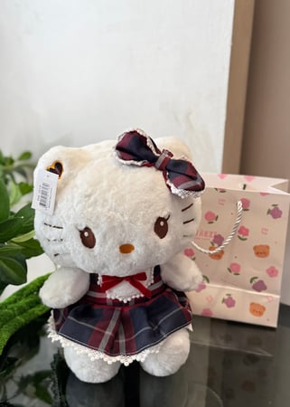 دمية هالو كيتي بفستان 35 cm