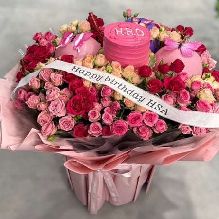 Royal Pink Bouquet