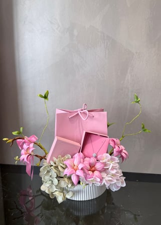 قلادة سواروفسكي تنسيق فخم