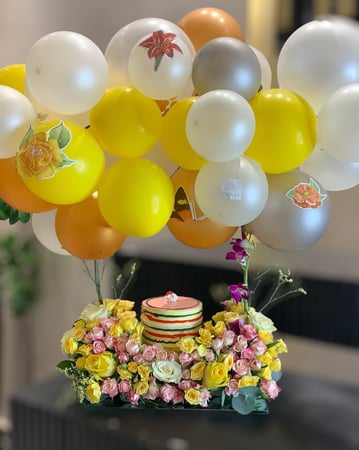 تنسيق غيمة البالون