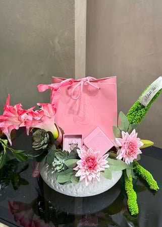 خاتم سواروفسكي تنسيق فخم