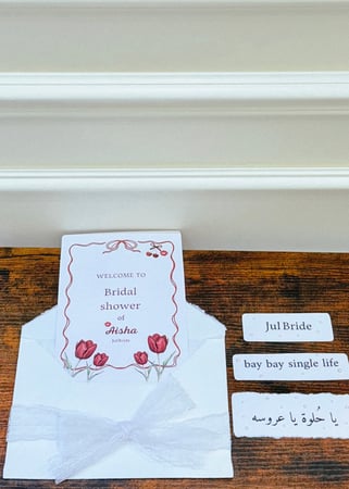 بكج توديع العزوبية بورق القطن