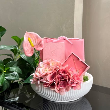 قلادة سواروفسكي & تنسيق فخم