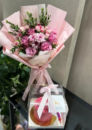 بكج كيك ورد