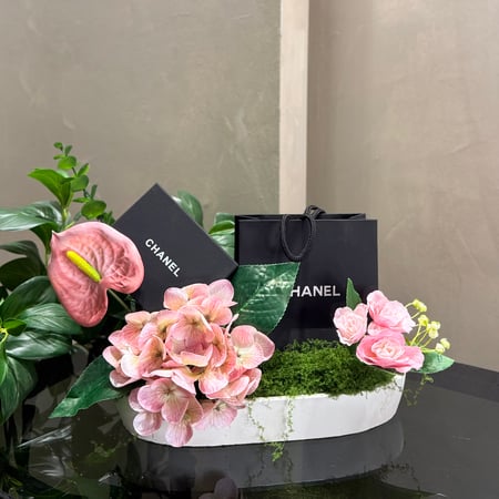 قلادة شانيل & تنسيق فخم