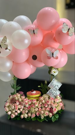 تنسيق غيمة البالون