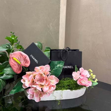 قلادة شانيل & تنسيق فخم