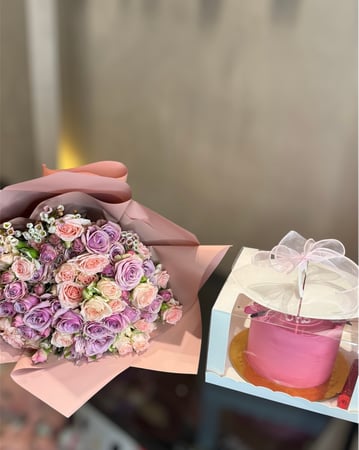 Rose & Cake