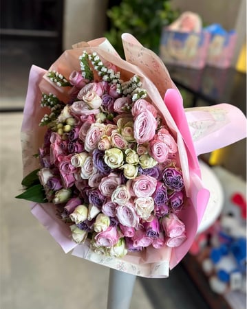 باقة بنك بيبي روز