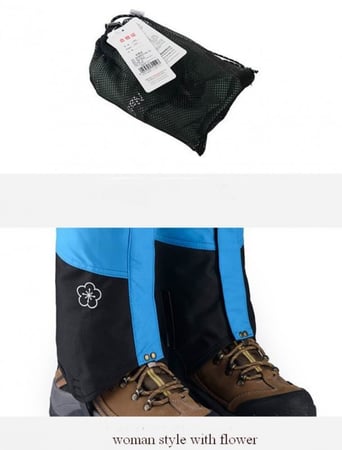 غطاء الساقين المقاوم للماء لراكبي الدراجات والرحالة