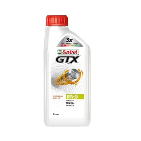 زيت محرك كاسترول 10w30 GTX واحد لتر 12 حبة