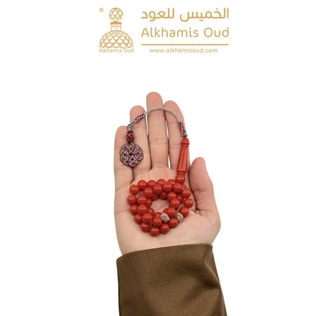 سبحة بكلايت بالفضة