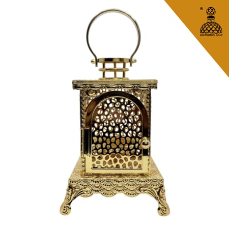 مبخرة ذهبي  فانوس