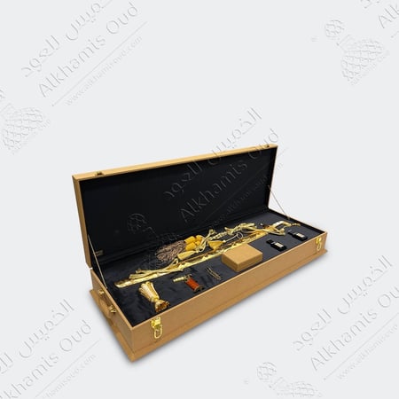 سيف ذهبي فاخر مع علبة ملكية D8107