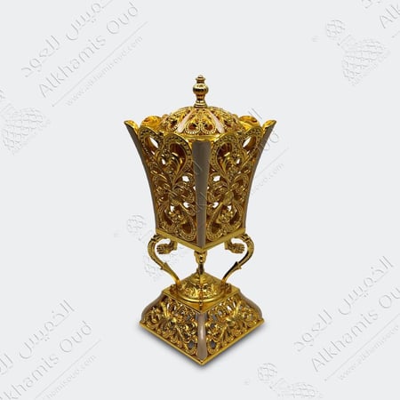 مبخرة ذهبية فخمة