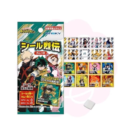 Boku No Hero Academia Retsuden Sticker With Gum Vol.2