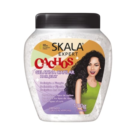 جيلي سكالا لتثبيت لفة الشعر الكيرلي الكثيف