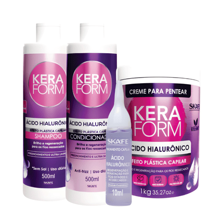 مجموعة سكاف بالهايلورونيك لترطيب الشعر الويفي