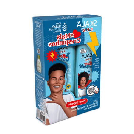 بكج سكالا البرازيلي للشعر الويفي والكيرلي للاولاد