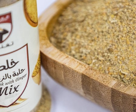 خلطة حلبة بالزنجبيل 100 جرام