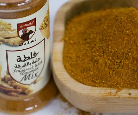 خلطة حلبة بالقرفة 90 جرام