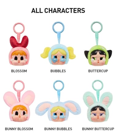 بوب مارت - CRYBABY × Powerpuff Girls