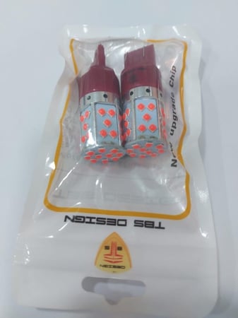 لمبات لد احمر كبس خطين LED