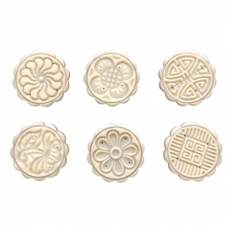 اداة تشكيل البسكويت /قالب معمول اداة كبس المعمول ( 6 اشكال مختلفه )