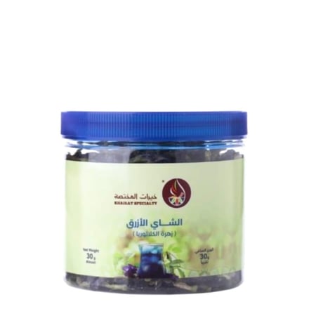 شاي أزرق عضوي