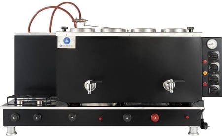 ماكينة شاي 4 اباريق إستيل