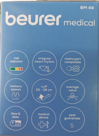 جهاز قياس الضغط  ناطقbeurer  BM49