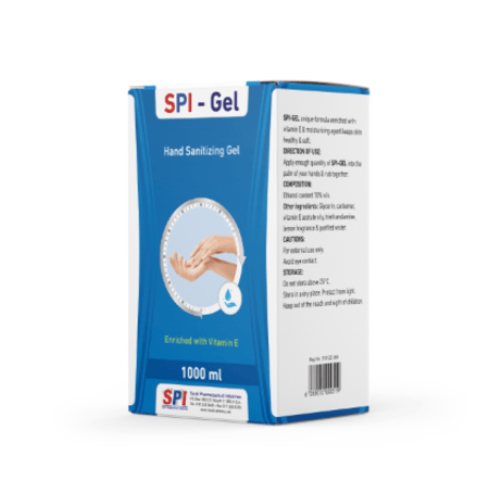 جل معقم كيس 1 لتر SPI