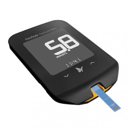 جهاز فحص السكر في الدم فري ستايل نيو FREE STYLE
