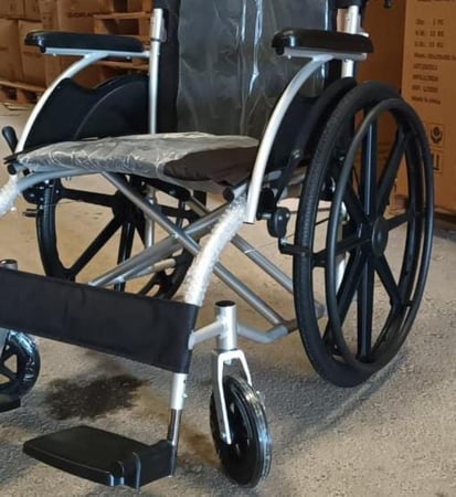 كرسي متحرك المونيوم ADWA 874LJF-51 مقاس 20 انش