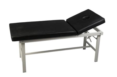 سرير علاج طبيعي حديد ابيض - وطني