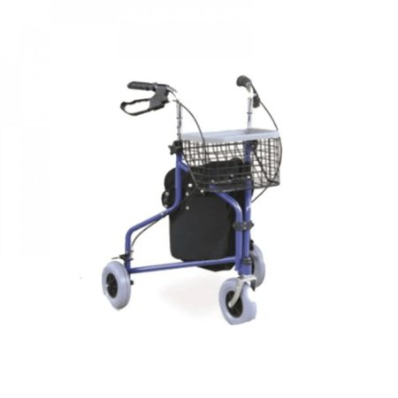 مشاية كبار السن 3 عجلات مع سلة - 969LH