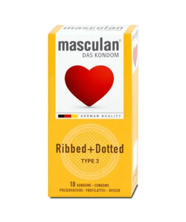 عازل طبي احساس عالي رقيق كلاسيك masculan TYPE1 عبوة 10 حبه