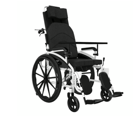 كرسي ظهر عالي حمام / عادي مقاس 18 انش - مع طاولة