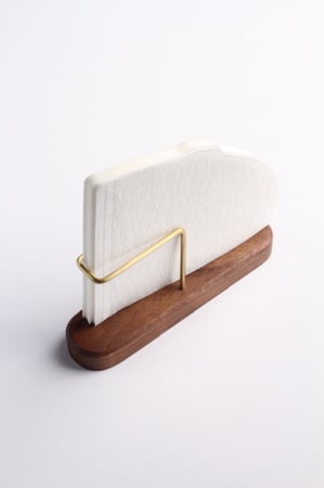 قاعدة فلاتر القهوة الخشبية