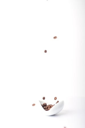 وعاء لوضع القهوة