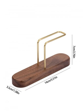 قاعدة فلاتر القهوة الخشبية
