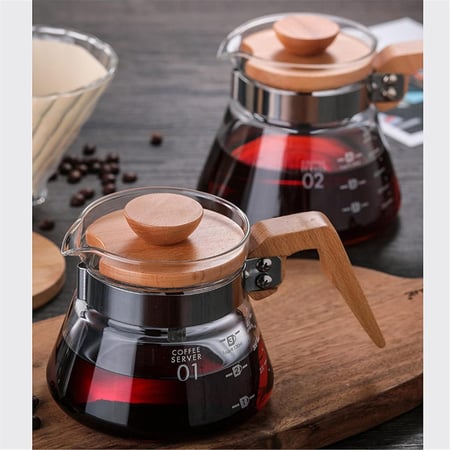 سيرفر قهوة خشبي 400 م